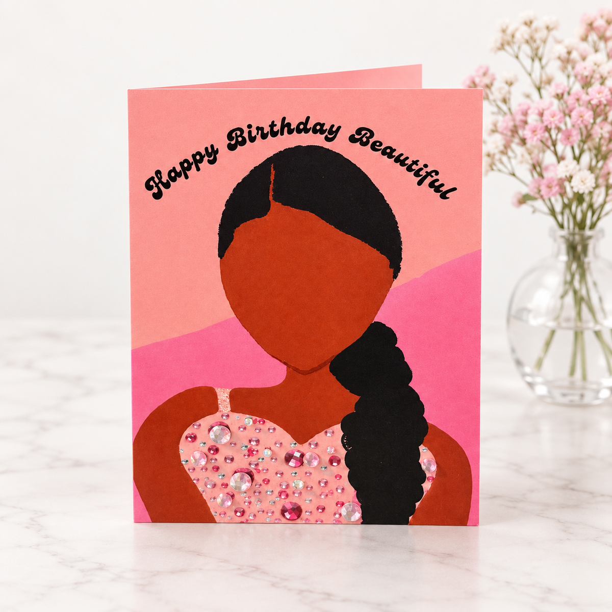 Happy Birthday Beautiful Greeting Card